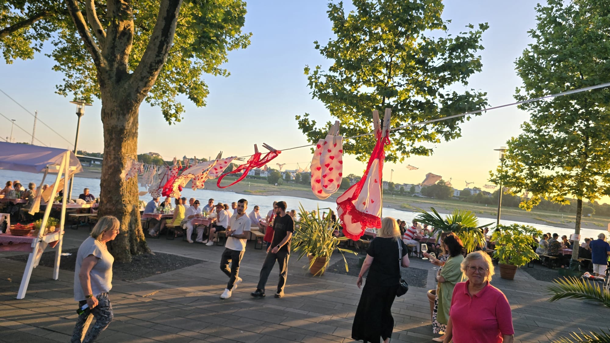 Eventfoto Italienische Abende · Rheinterrasse